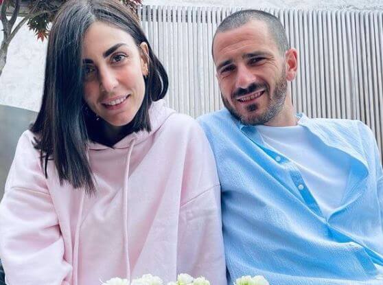Matteo Bonucci parents Leonardo Bonucci and Martina Maccari.